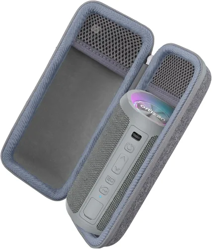 Vista 10 de khanka Estuche rígido de viaje para altavoz Bluetooth portátil Ortizan IPX7 Negro
