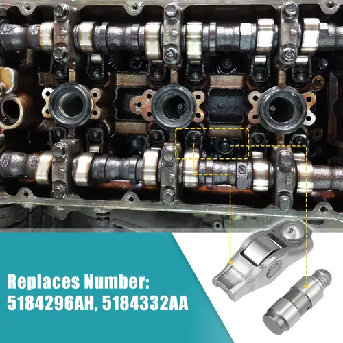 Vista 3 de X AUTOHAUX Kit de brazo basculante y elevador de válvula, 12 piezas de motor de 3.6 L para ChrysIer 200 300 para Dodge Challenger Charger Durango