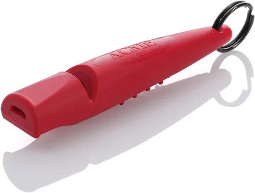 Vista 13 de Acme Alpha 211.5 - Silbato profesional para entrenamiento de perros con empuñadura ergonómica mejorada. Plástico libre de BPA. 110 dBA. Largo Azul