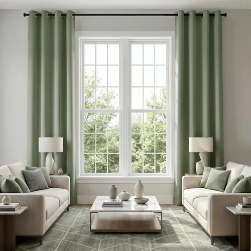 Vista 22 de KOUFALL Cortinas de Baño Aqua para Ventana, Juego de 2 Paneles Decoración Costera Cortinas Cortas Opacas para Ventana Pequeña de Cocina Puerta