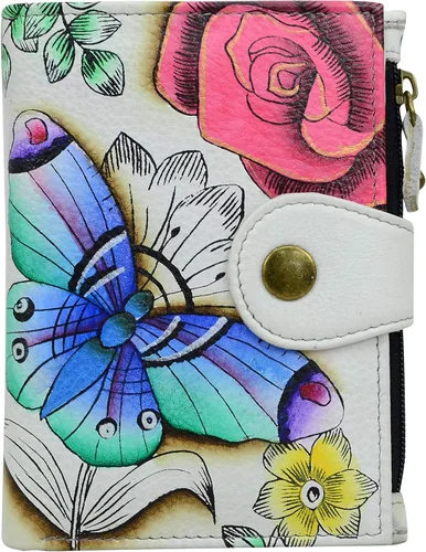Vista 79 de Anna by Anuschka Cartera de mujer pintada a mano de cuero genuino para mujer
