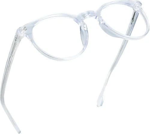 Vista 21 de LifeArt Lentes de bloqueo de luz azul, antifatiga ocular, anteojos de lectura para computadora, anteojos de juegos, gafas de TV para mujeres