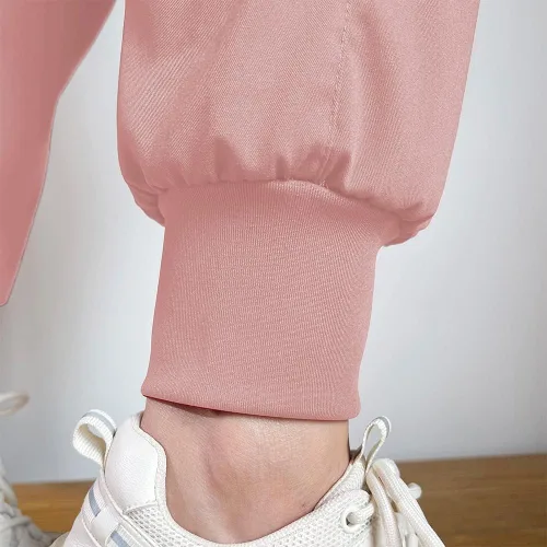 Vista 6 de niaahinn Conjunto de uniforme médico para mujer con camiseta médica y pantalón deportivo con múltiples bolsillos, traje de uniforme mediano