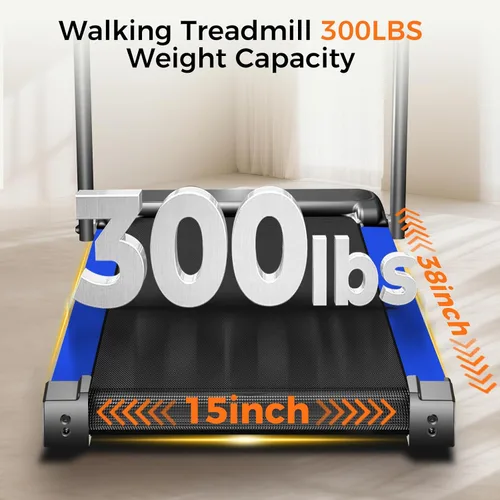 Vista 6 de Aiteid Treadmill with Incline,3.0HP Small Treadmills for Home,Portable Electric Treadmill with Handles,Lightweight Walking Pad,Compact Running