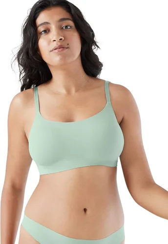 Vista 8 de True & Co - Brasier True Body con tirantes ajustables y cuello redondo para mujer Negro
