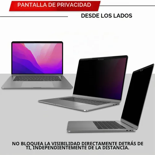 Vista 4 de SightPro Pantalla magnética de privacidad para MacBook Pro de 13 pulgadas (2016, 2017, 2018, 2019, 2020, 2021, 2022, M1, M2) patentado y protector