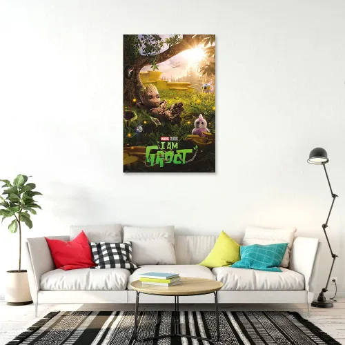 Vista 3 de I Am Groot - Póster de programa de televisión (Chill Time) (tamaño: 24" x 36")