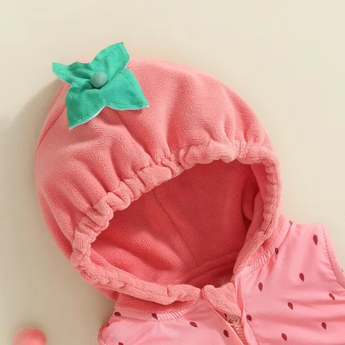 Vista 5 de Merqwadd Disfraz unisex de aguacate y piña para bebé, disfraz de Halloween, bonito disfraz de terciopelo