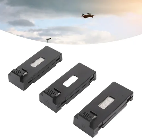 Vista 5 de 3 unids 3.7 V 2600 mAh batería de litio para E88 sin escobillas para S13 S1 APP8GPS, batería de litio recargable Quadcopter Drone para E88 para S13