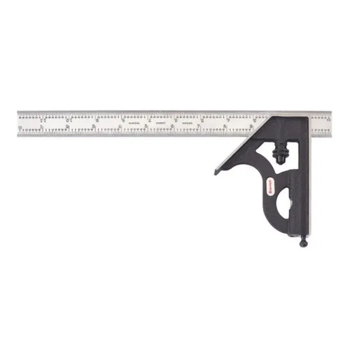 Vista 10 de Starrett Cuadrado combinado de acero con cabeza cuadrada, longitud de hoja