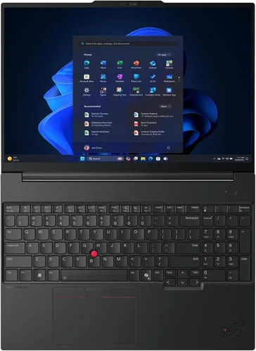 Vista 7 de Lenovo ThinkPad E16 Gen 3 Laptop, Intel Ultra 5 225H, 24GB DDR5 1TB SSD