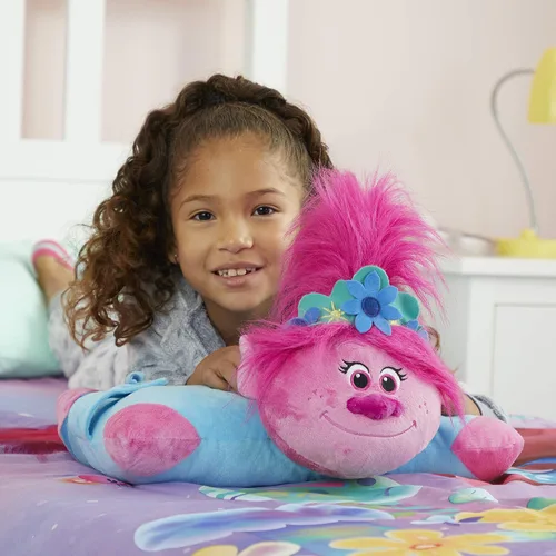 Vista 2 de Pillow Pets DreamWorks Poppy Animal de peluche – Trolls World Tour 16" de peluche