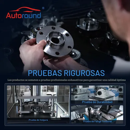 Vista 6 de Autoround 512271 FWD Conjunto de cubo de rueda trasera para Ford Fusion