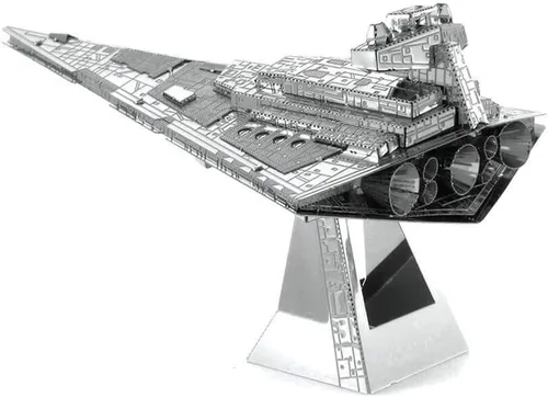 Vista 2 de Metal Earth Star Wars Imperial Star Destroyer 3D Kit de modelo de metal Fascinations