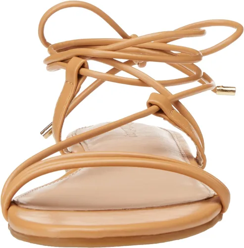 Vista 2 de The Drop Sandalias planas Samantha con cordones para mujer