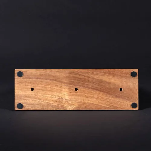 Vista 5 de SENKEN - Bloque magnético de madera de acacia natural, imanes de neodimio ultra fuertes de doble cara, soporte para cuchillos para 16 cuchillos