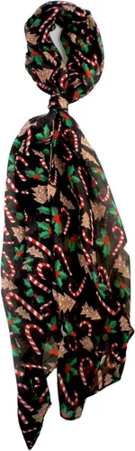Vista 16 de VIVIAN & VINCENT Bufanda de Navidad suave y ligera para otoño e invierno para mujeres y niñas