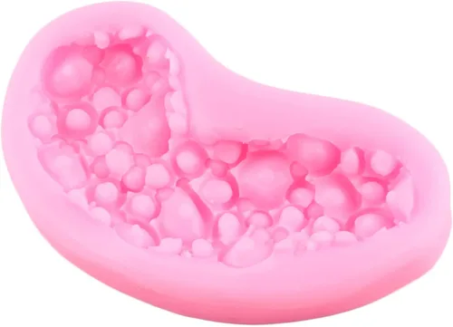 Vista 9 de Molde de silicona para algas marinas, juego de 4 moldes para fondant de coral marino