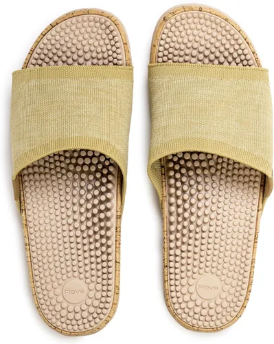 Vista 5 de Revs Premium Reflexology Massage & Acupressure Sandals, Vegan. Shock Absorbing, Cushion Sole with Orthotic Arch. Improve your immune system