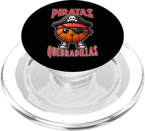 Vista 7 de Piratas de Quebradillas Baloncesto Puerto Rico Baloncesto PopSockets Estándar PopGrip