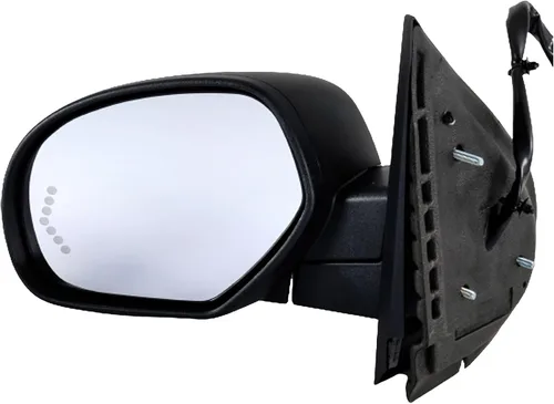 Vista 134 de Kool Vue - Espejo calefactable izquierdo para Chevrolet Silverado 1500 GMC Sierra 1500 2007-2013 plegable eléctrico con luz de señal y lámpara