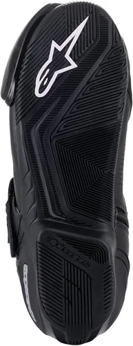 Vista 6 de Alpinestars SMX-1 R V2 - Botas de motocicleta ventiladas para hombre, botas de equitación cortas, con certificación CE Negro/Negro