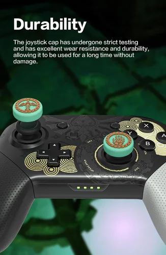 Vista 5 de Empuñaduras de pulgar para mando Switch Pro, tapas de joystick compatibles con el controlador Switch Pro, controlador PS5, controlador PS4