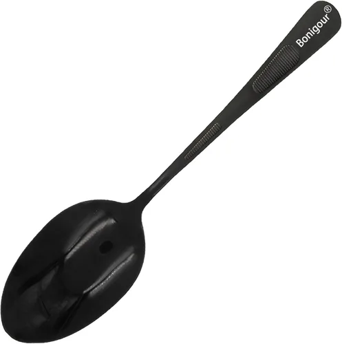 Vista 8 de 7 7/8" cuenco sólido, cuchara de galjanoplastia culinaria de acero inoxidable 18-8