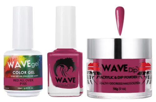 Vista 40 de WAVEGEL - Juego de gel de remojo, laca de uñas y polvo acrílico a juego - Colección Simplicity - #P109 Blizzard