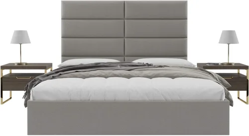 Vista 58 de Vänt - Paneles tapizados de cabecera para montar en la pared, diseño Elizabeth, 120 x 46 pulgadas, configuración de 16 paneles individuales