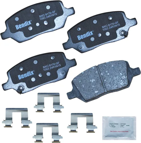 Vista 102 de Bendix Priority1 CFC154 - Juego de pastillas de freno de disco para Avanti II, Century, LeSabre, Regal, Riviera, chasis comercial, DeVille