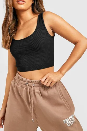 Vista 4 de CHYRII Paquete de 3 camisetas de verano para mujer, cuello cuadrado, acanaladas, básicas, sin mangas