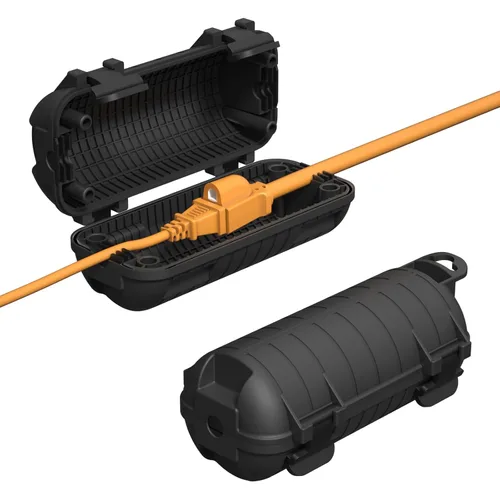 Vista 16 de Cubierta para Cable de Extensión para Exteriores, Protector de Conector de Cable IP54 Resistente al Agua, Caja de Seguridad Eléctrica