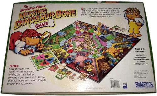 Vista 2 de Los osos Berenstain - Juego de huesos de dinosaurio perdido