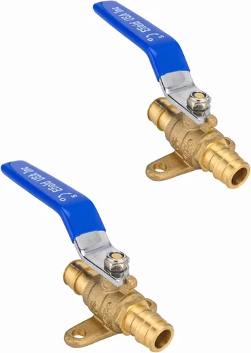 Vista 10 de EFIELD Válvula de bola de puerto completo de latón de 1 pulgada para tubería Pex-A, conexión de expansión ASTM F1960 solamente, nivel azul