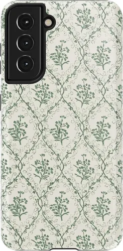 Vista 43 de Casely Funda para Galaxy S21 Here Comes The Sun Colorblock Sunset Diseño protector delgado esencial de doble capa Aquí viene el sol