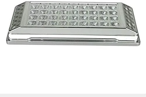 Vista 3 de Luz interior universal 36 LED luz de lectura techo cúpula techo coche camión barco cromo vivienda