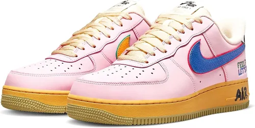 Vista 2 de Nike Air Force 1 '07 An20 - Tenis de baloncesto para hombre, Espuma rosaHyper Royal