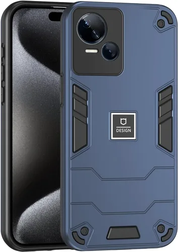 Vista 17 de Funda compatible con Redmi A1, compatible con Redmi A2 2 en 1 [PC dura + TPU], funda de teléfono negra