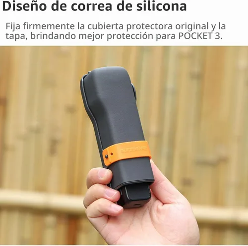 Vista 6 de Bolsillo 3 Funda protectora portátil Gimbal lente plástico duro resistente a los arañazos caso Accesorios para DJI Pocket 3