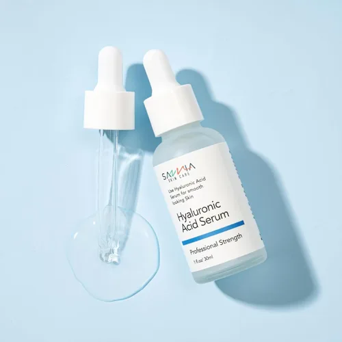 Vista 2 de Suero de ácido hialurónico, humedad durante todo el día, suero facial para una piel de aspecto suave, hidrata, rellena la piel, reduce las arrugas