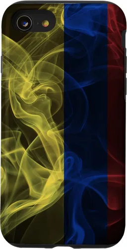 Vista 18 de Smoky Colombia Flag - Funda de orgullo colombiano para iPhone 17