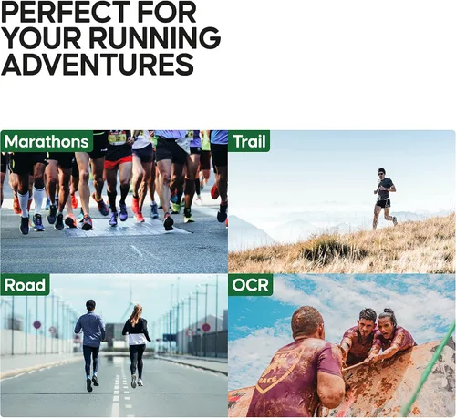 Vista 4 de DANISH ENDURANCE Paquete de 3 calcetines de correr para largas distancias cuarto de baño hombres y mujeres