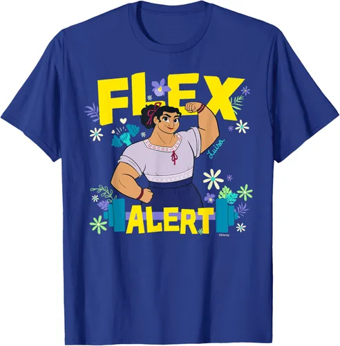 Vista 20 de Disney Encanto Luisa Madrigal Flex Alert Camiseta, Negro