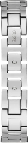 Vista 3 de GUESS Reloj analógico dorado con diamantes y perlas