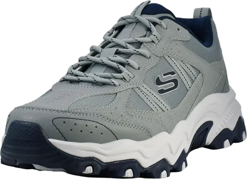 Vista 7 de Skechers Zapatillas de punto para hombre Stamina Upper Stitch Azul