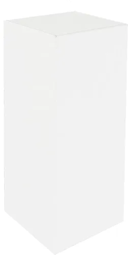 Vista 28 de Caja elevadora de acrílico de 12 x 12 x 9 pulgadas con un lado abierto sin tapa, negro brillante, versátil cubo cuadrado de almacenamiento
