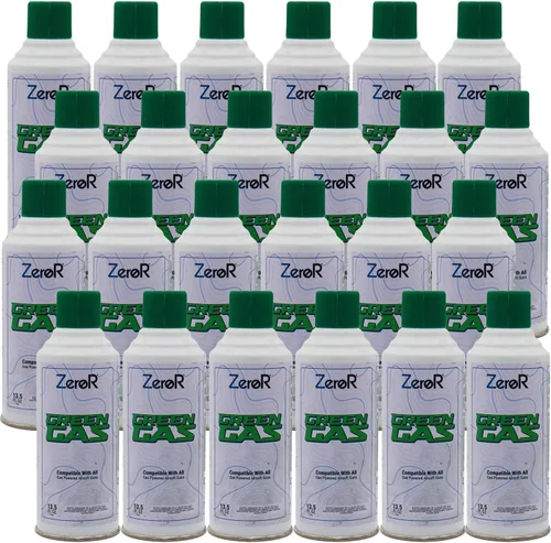 Vista 14 de ZeroR® Green Gas Fuel for Airsoft Pistols 13.5 fl oz Each (11.8 oz by Total Weight)