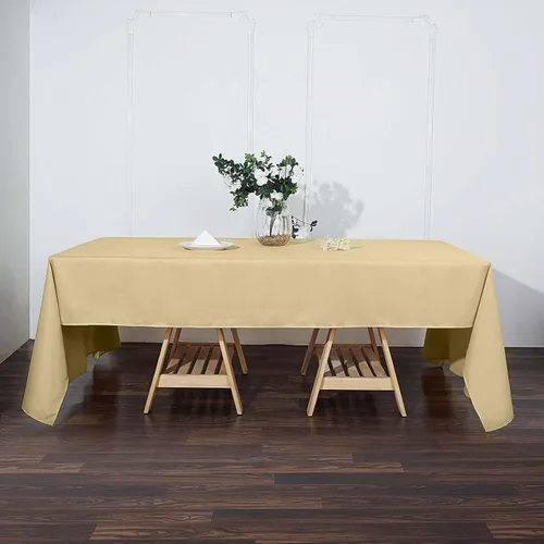 Vista 97 de Efavormart - Mantel rectangular, 60 x 102 pulgadas, resistente a las manchas y a las arrugas, lavable, mantel decorativo oblongo de tela de Amatista