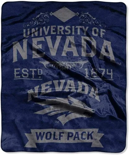 Vista 121 de Northwest NCAA Unisex-Adult Raschel Throw Blanket Alumni